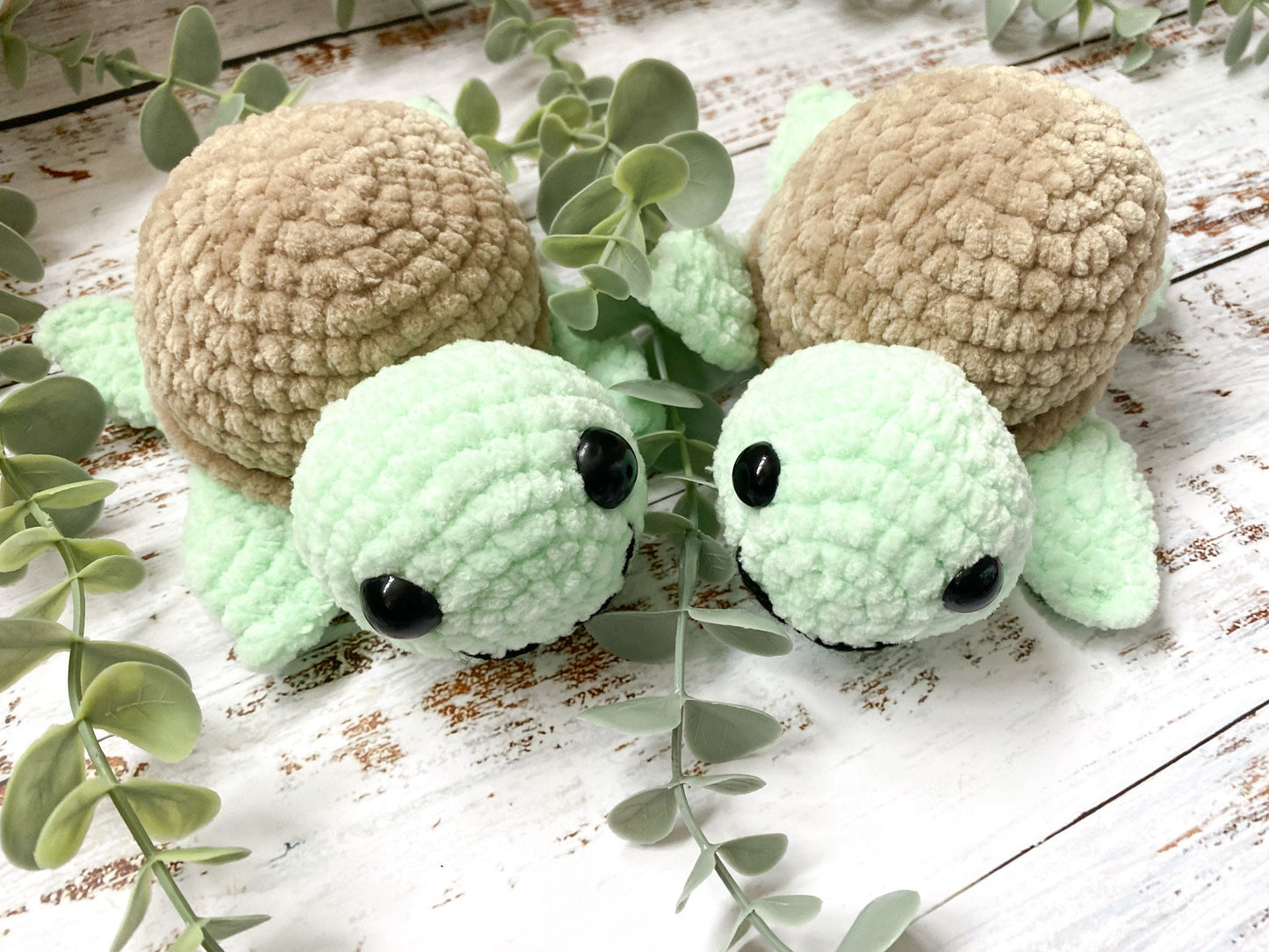 Turtle Crochet Kit | Crochet Amigurumi Kit