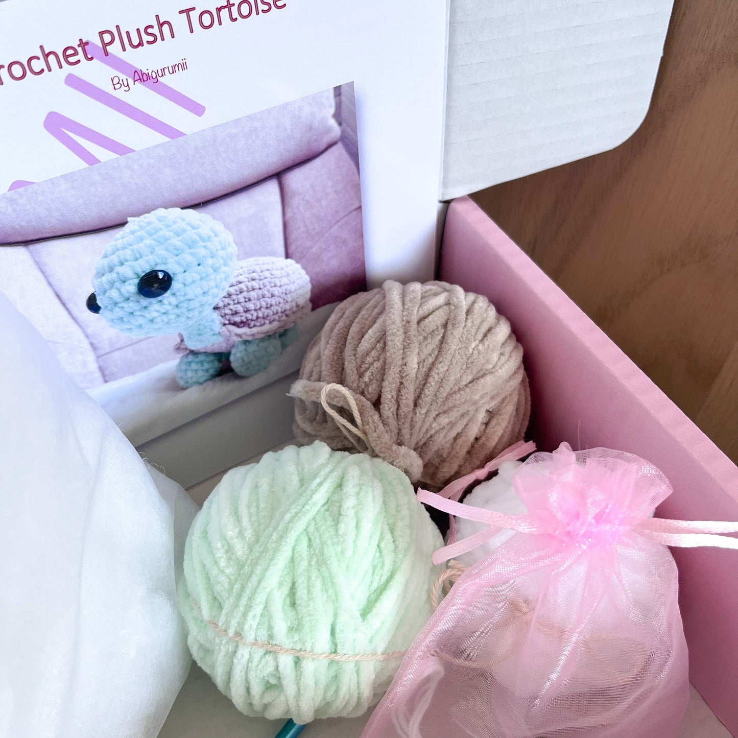 Tortoise Crochet Kit | Crochet Amigurumi Kit